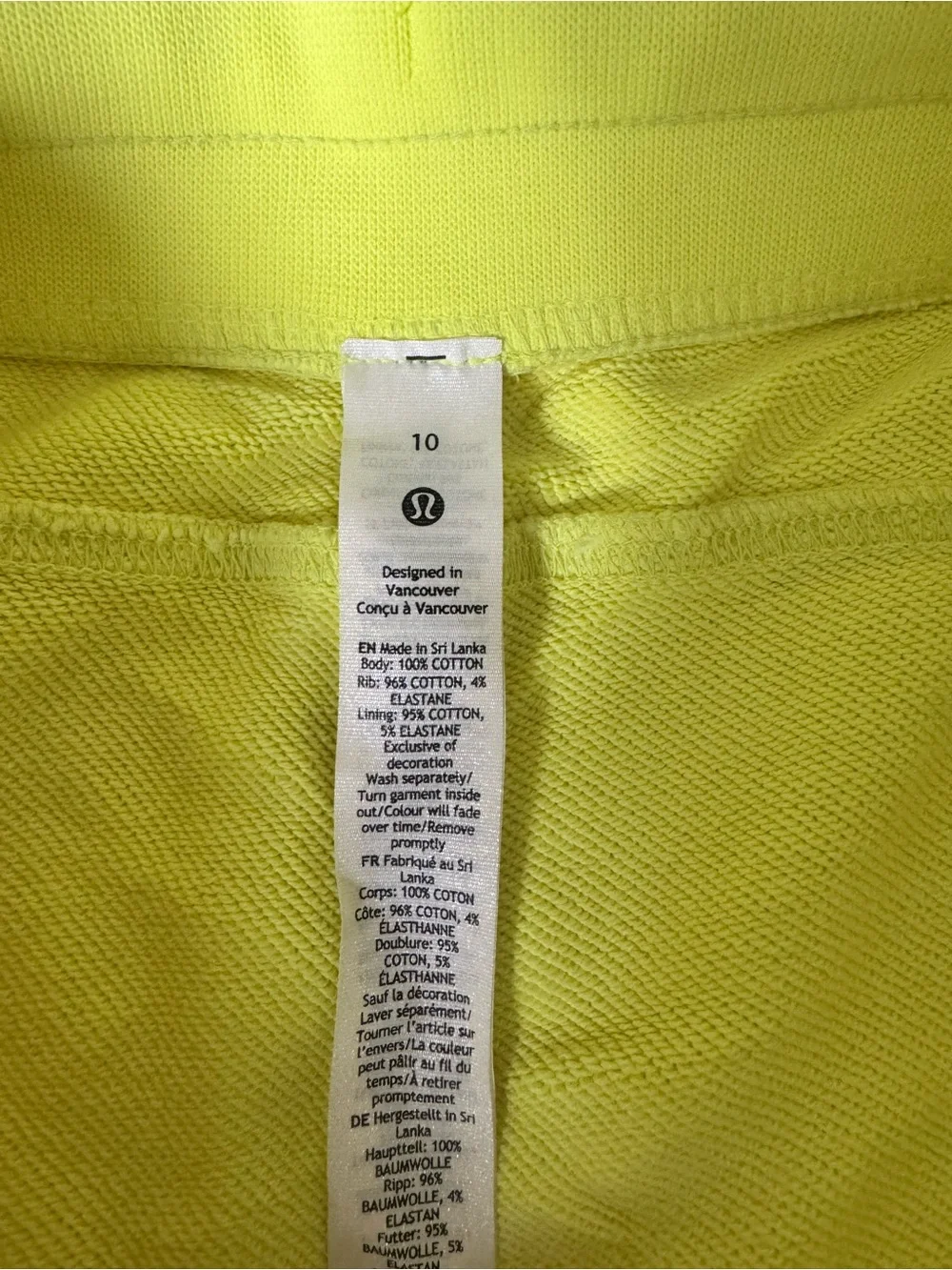 lululemon athletica bright neon